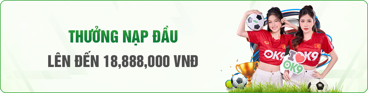 Khuyến mãi nạp đầu ok9